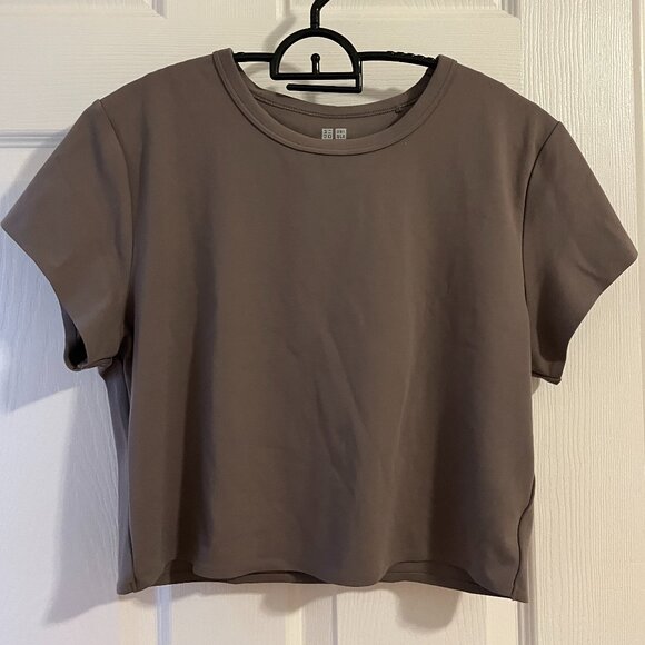 Uniqlo Airism Cotton Short Sleeve T-Shirt - Picture 1 of 2